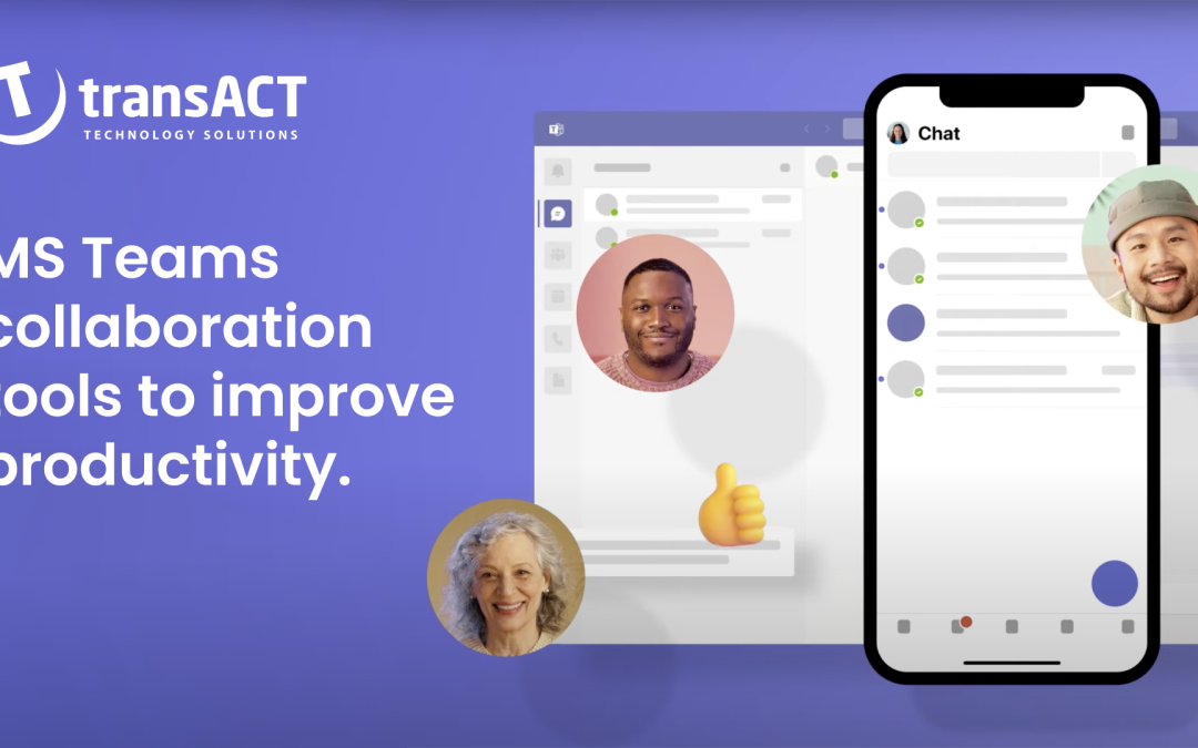 MS Teams collaboration tools to improve productivity.